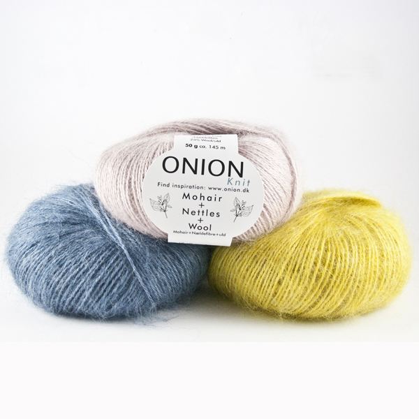 Onion Mohair Nettles + Wool • Pysselpandan